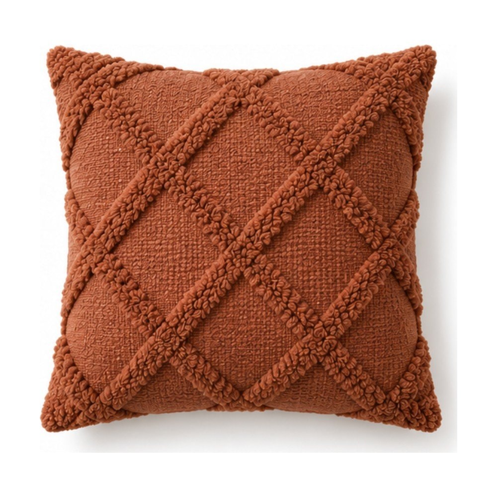 Tufted Diamond Pillow Cover