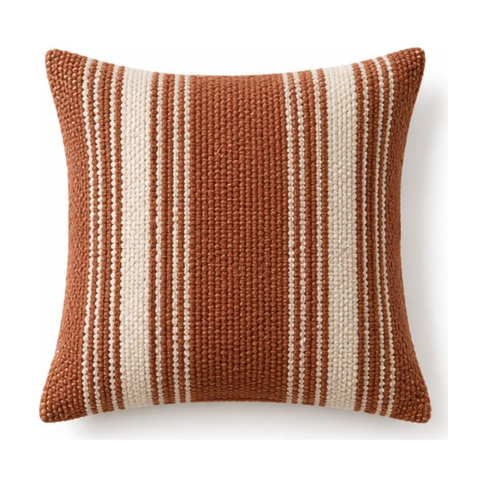 Textured Stripe Pillow Cover