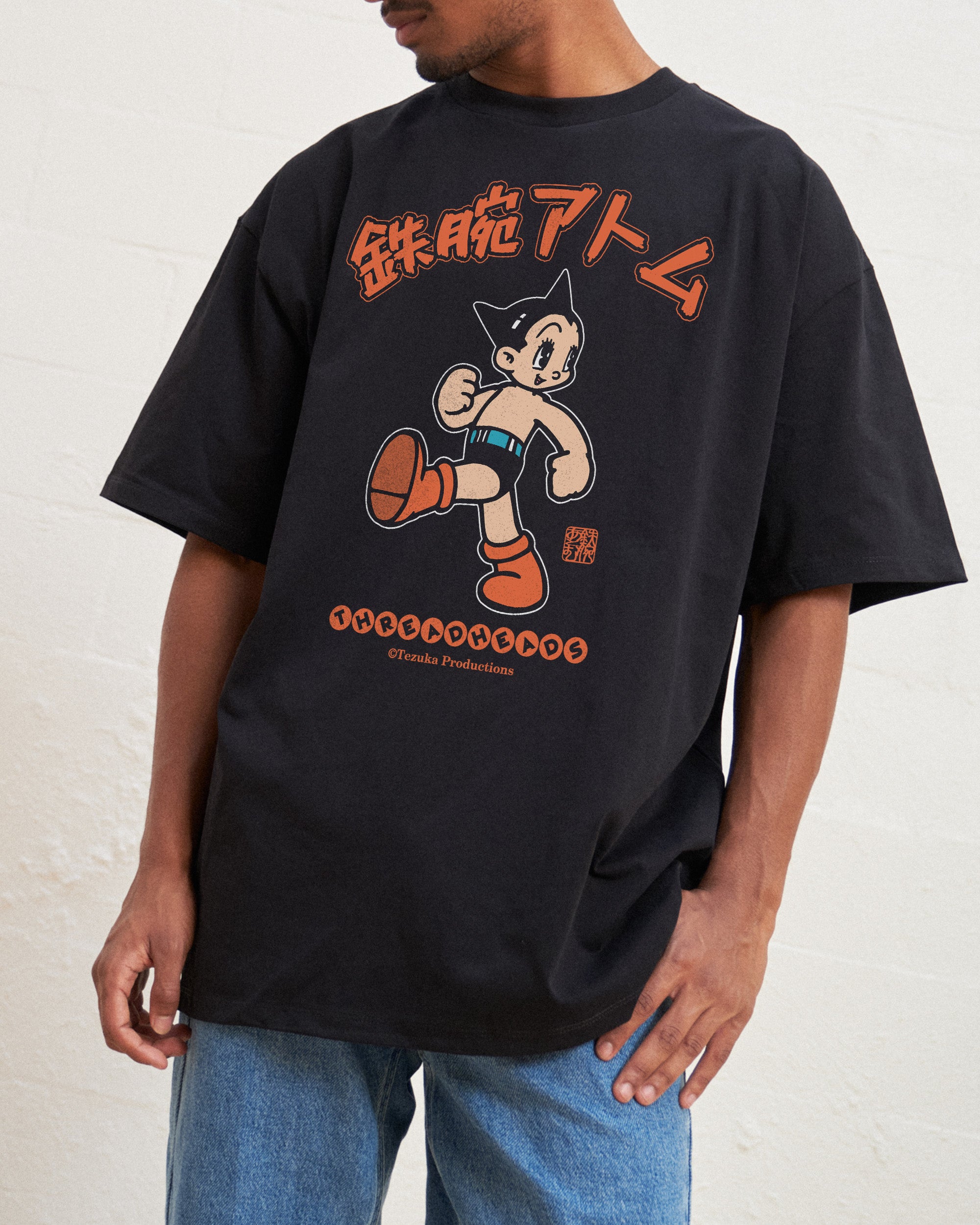 Astro Boy Tezuka Classics Oversized Graphic T-Shirt - Unisex 100% Combed Cotton