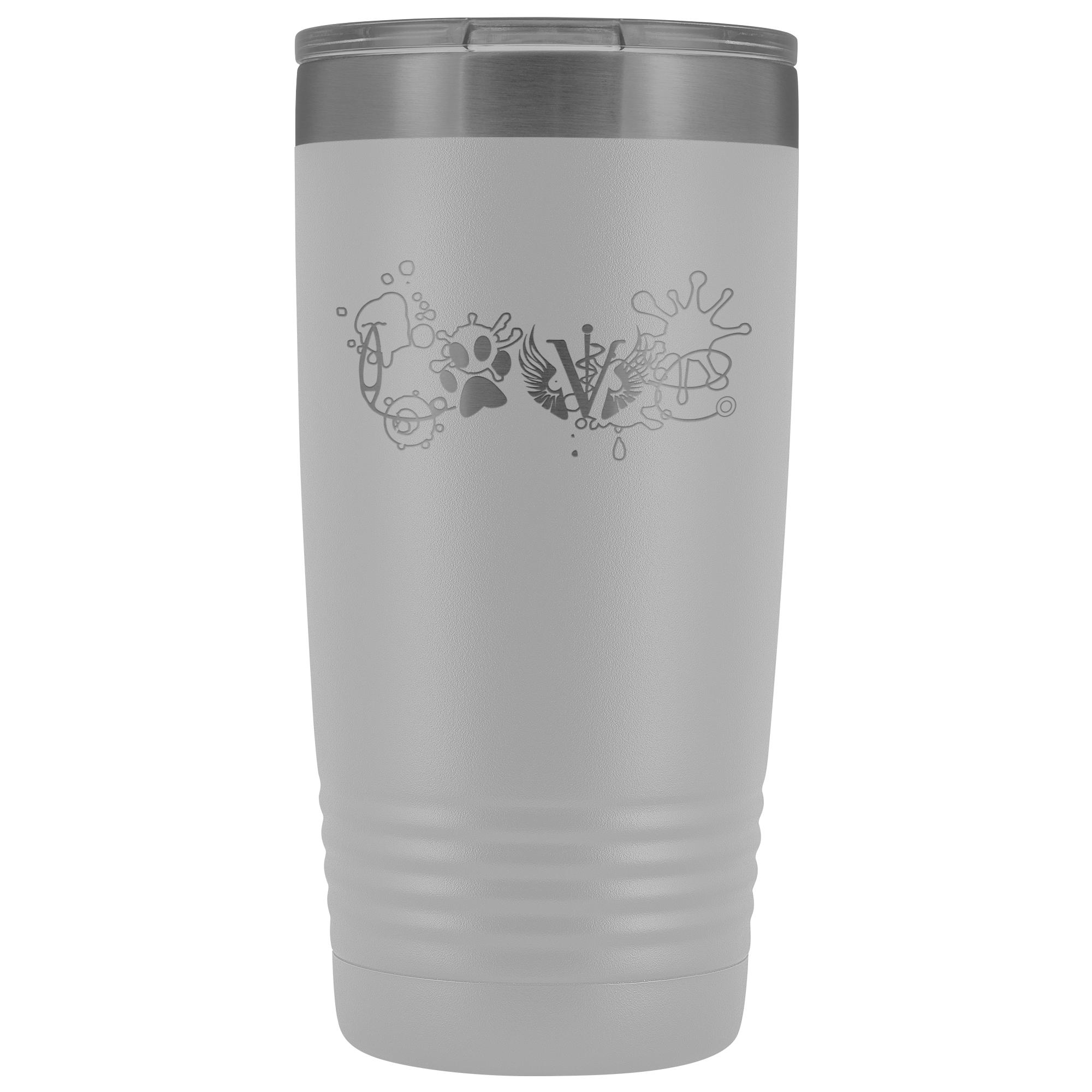 Love Veterinary 20 oz Vacuum Tumbler