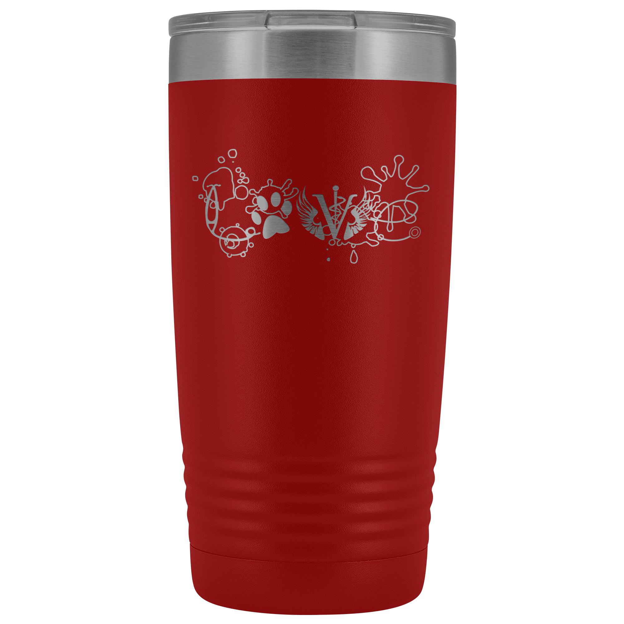 Love Veterinary 20 oz Vacuum Tumbler