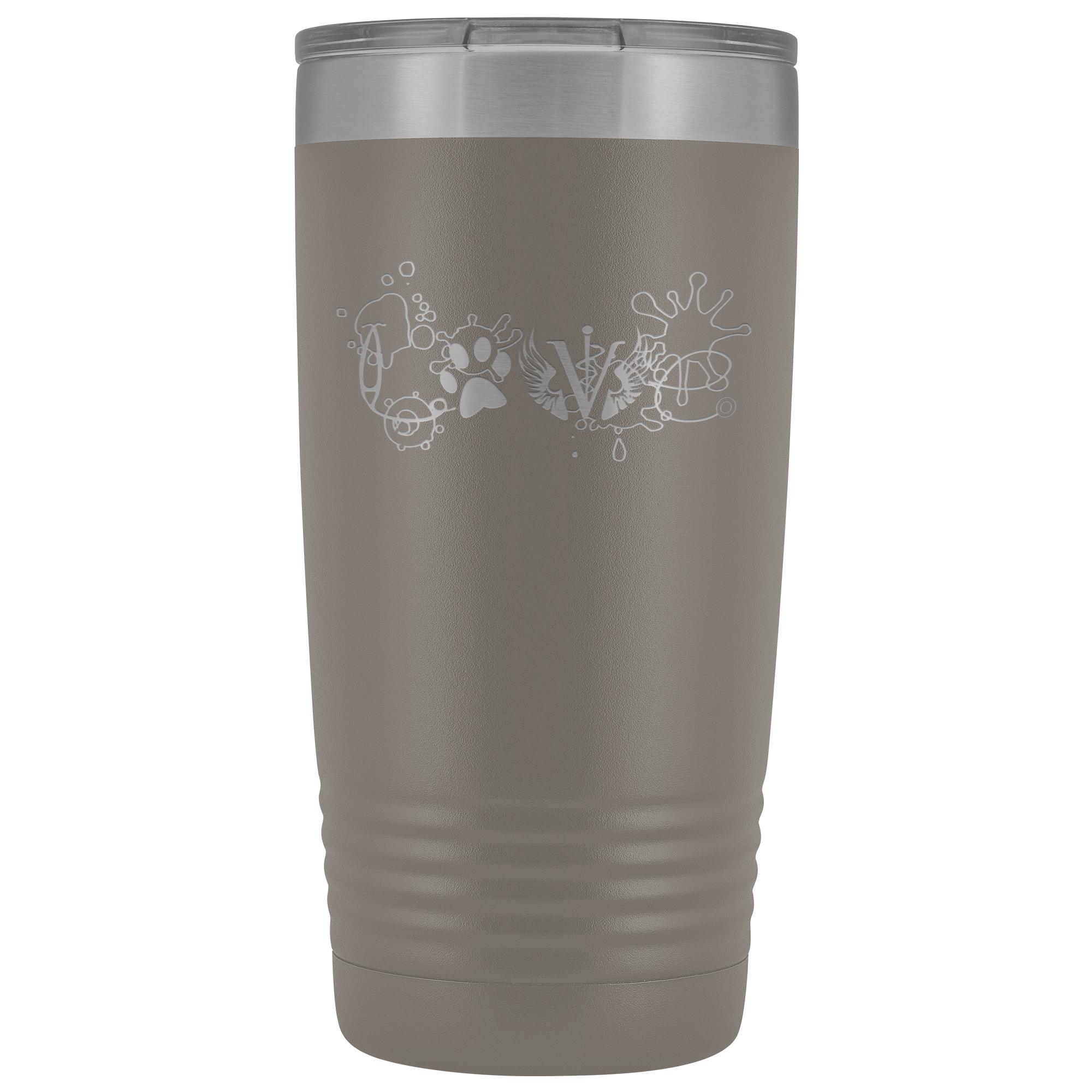 Love Veterinary 20 oz Vacuum Tumbler