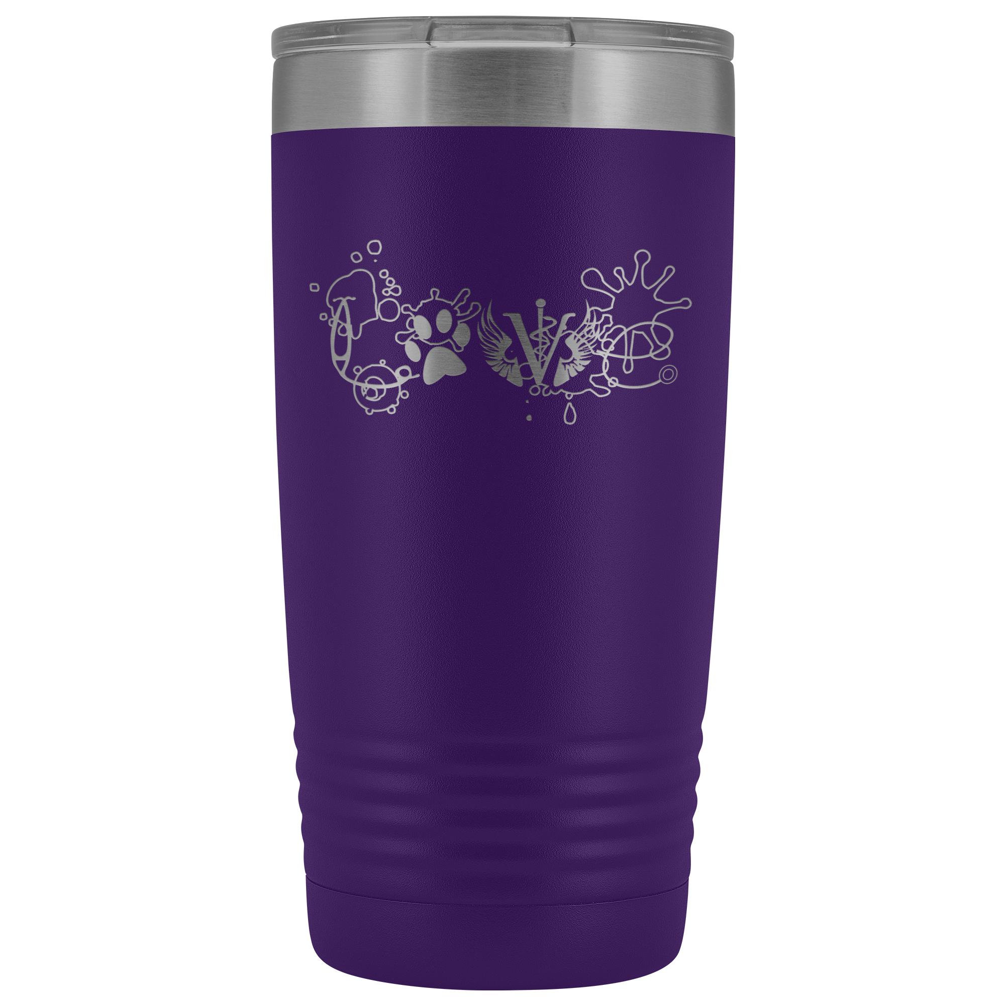 Love Veterinary 20 oz Vacuum Tumbler