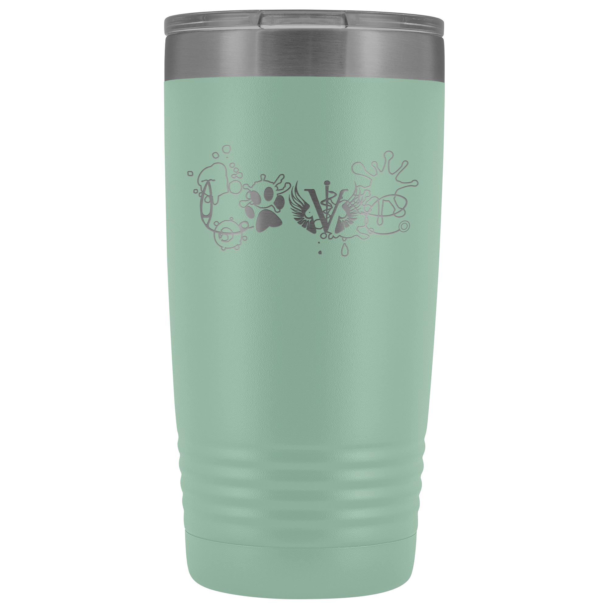 Love Veterinary 20 oz Vacuum Tumbler