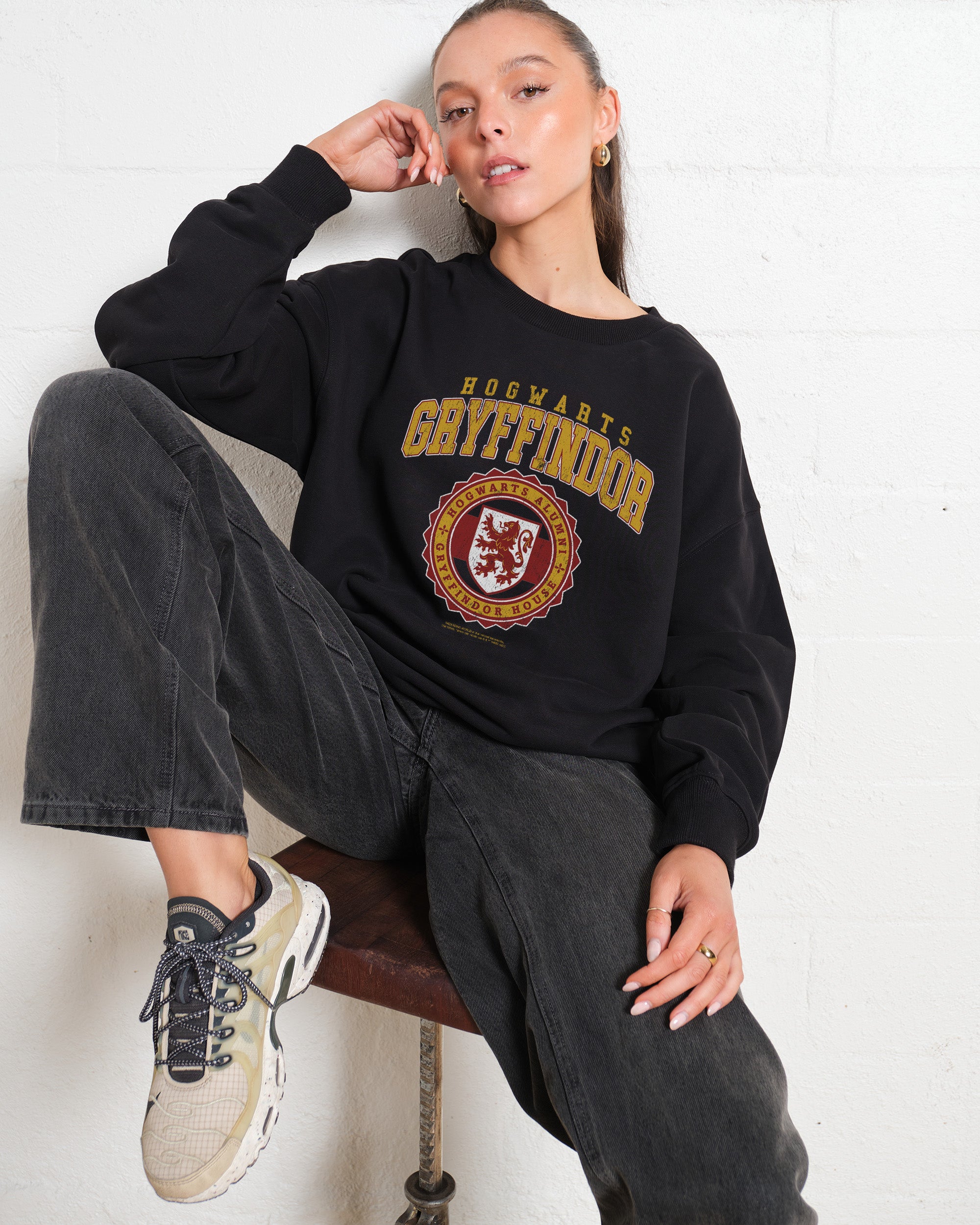 Gryffindor College Unisex Sweatshirt Harry Potter Official 340gsm Cotton Poly Blend