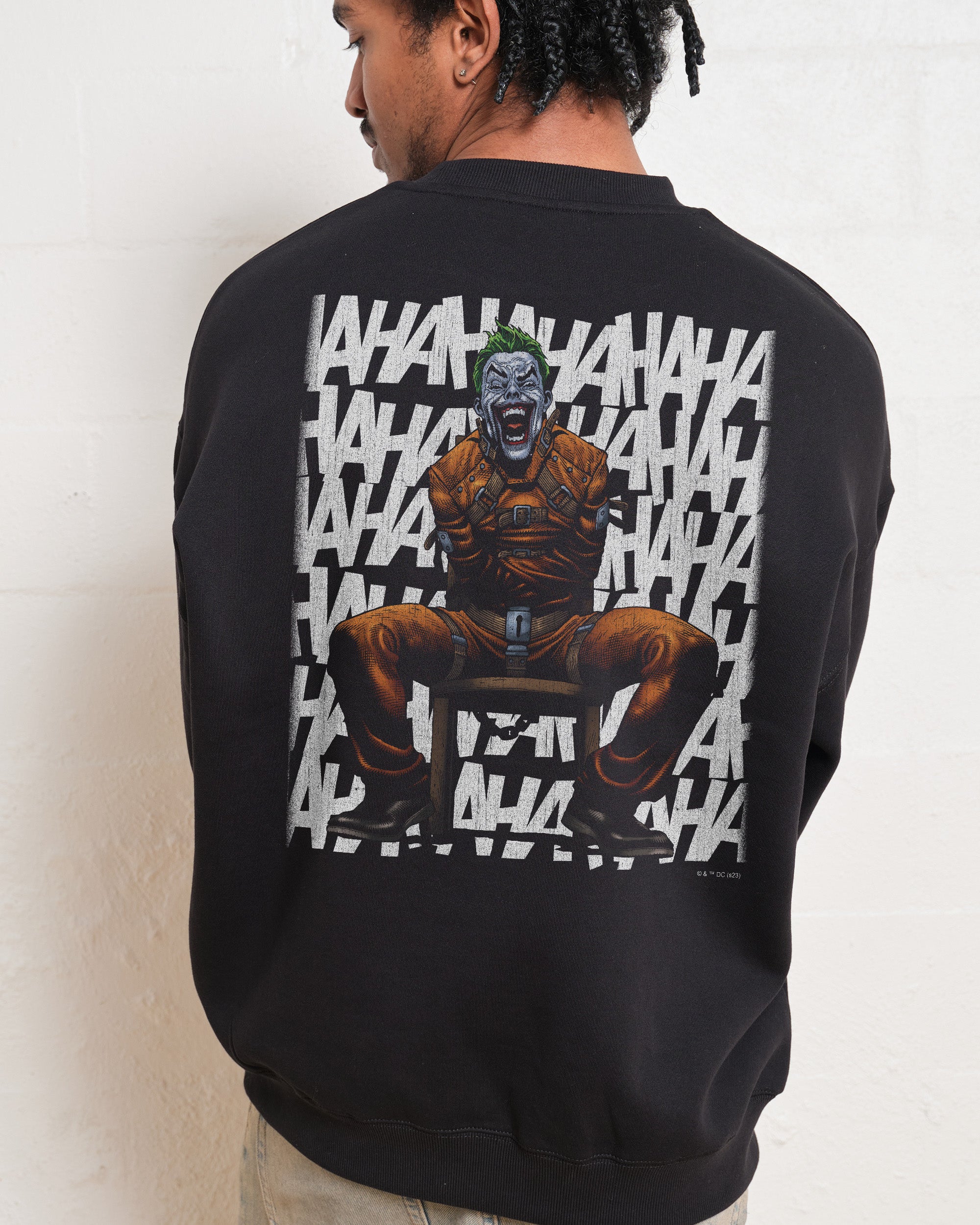Joker Arkham Asylum Unisex Sweatshirt - Premium 340gsm Cotton Poly Blend