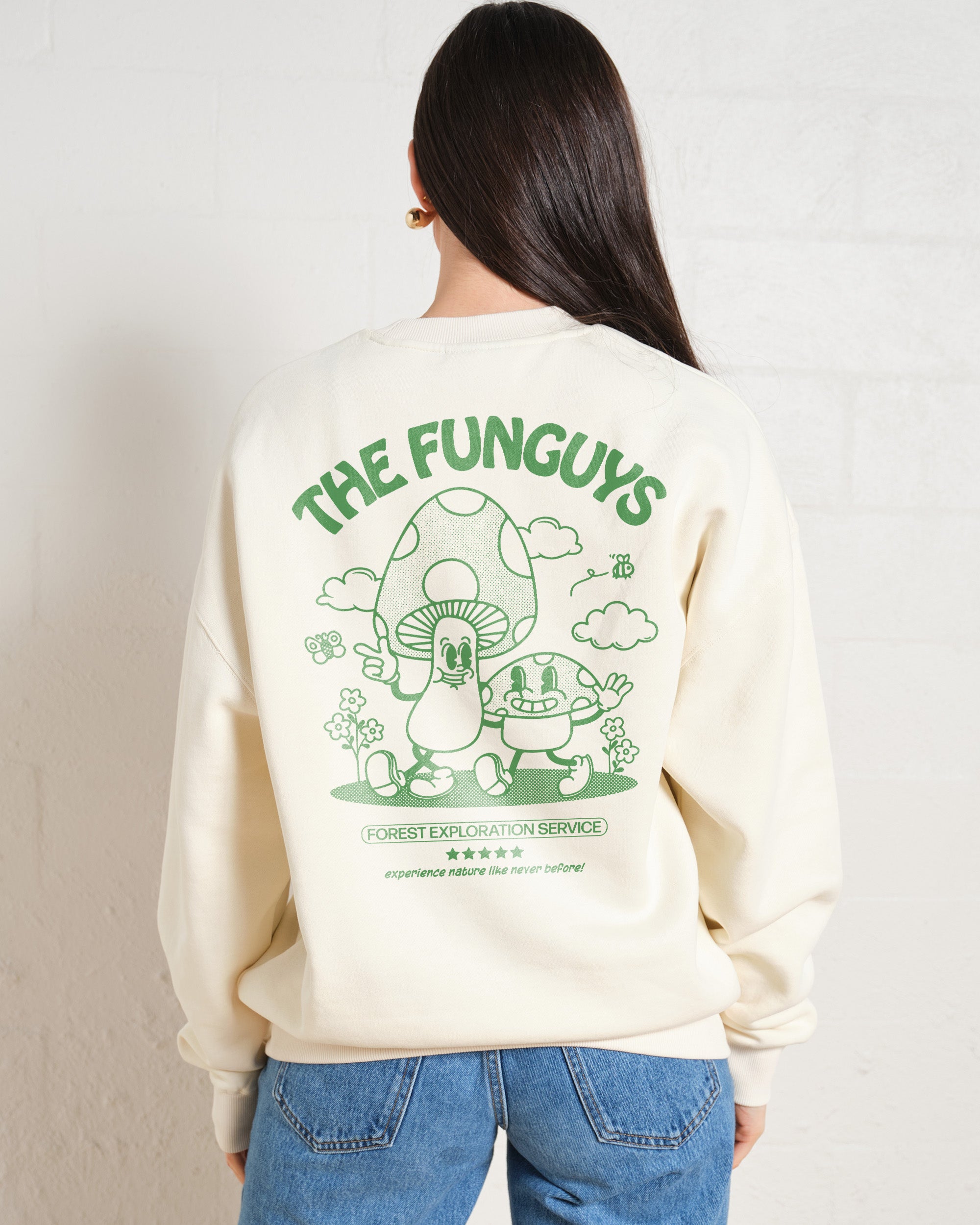The Funguys Unisex Graphic Sweatshirt 340gsm Cotton Polyester Blend