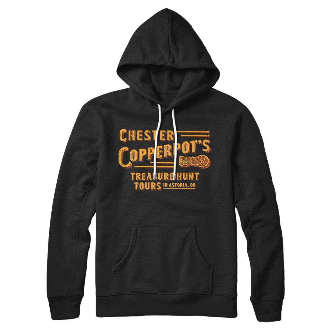 Chester Copperpot's Treasure Hunt Tours Unisex Pullover Hoodie - Cotton Polyester Blend