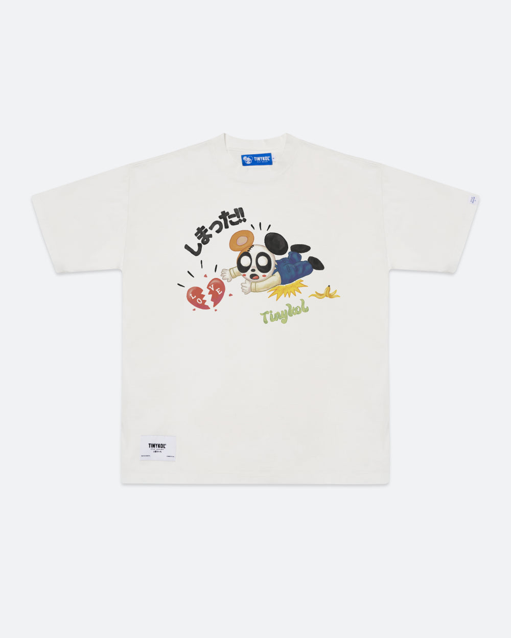 Handle With Love Tee - 100% Combed Cotton Slightly Oversized Unisex T-Shirt