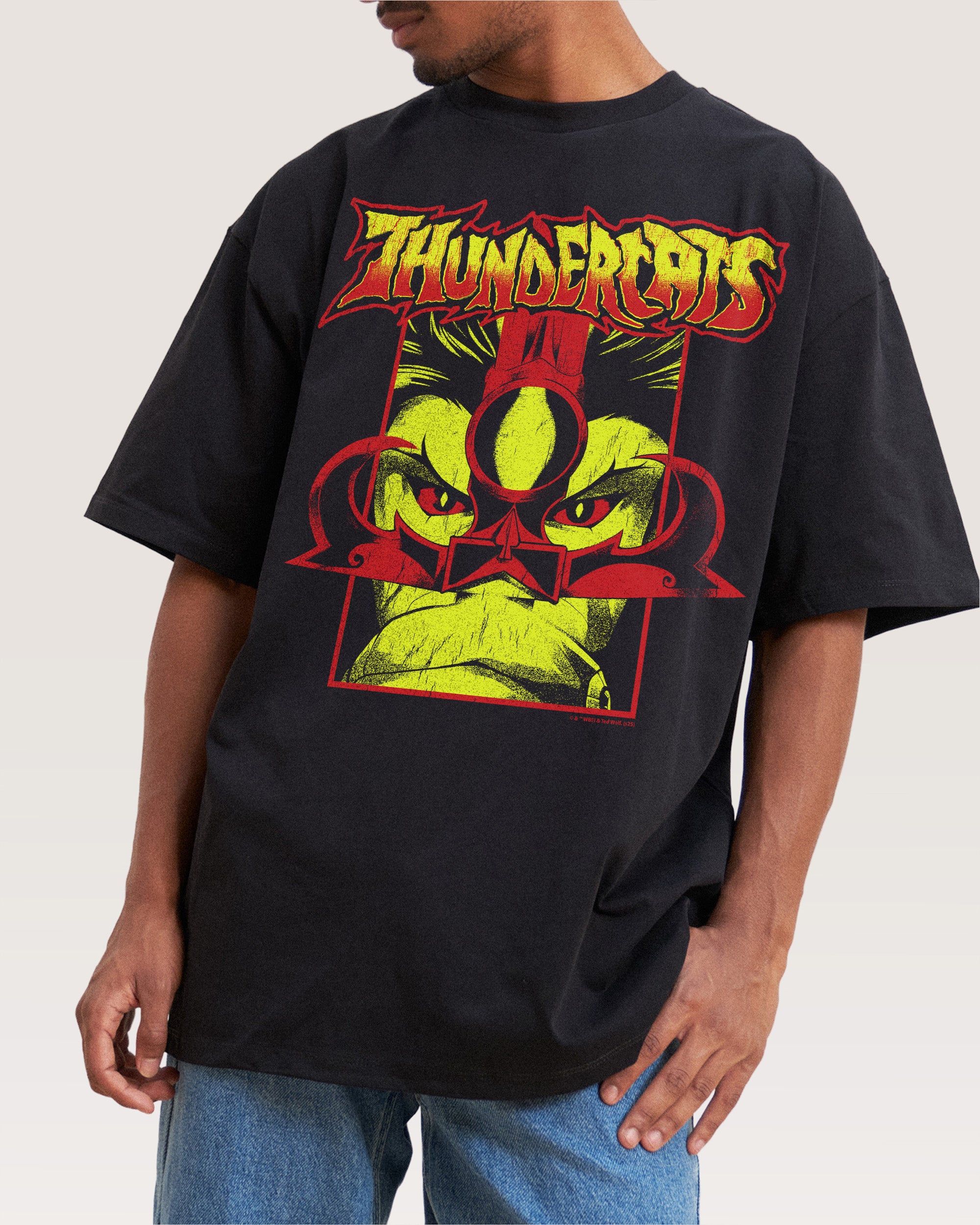 Sword of Omens Oversized ThunderCats Graphic Tee - Unisex 100% Combed Cotton